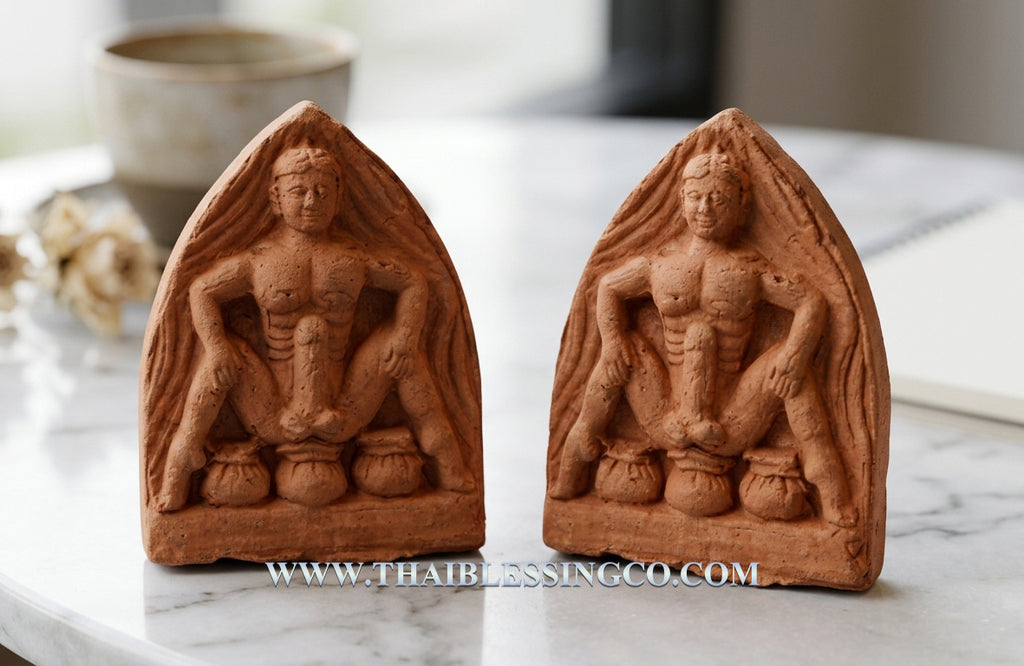 💖Divine Union Mae Per & Phor Ngat "Dual Attraction" Authentic Thai Love & Wealth-Attracting Talisman Crafted from Mystical Soils for Supreme Seduction, Social Influence, and Unstoppable Financial Success