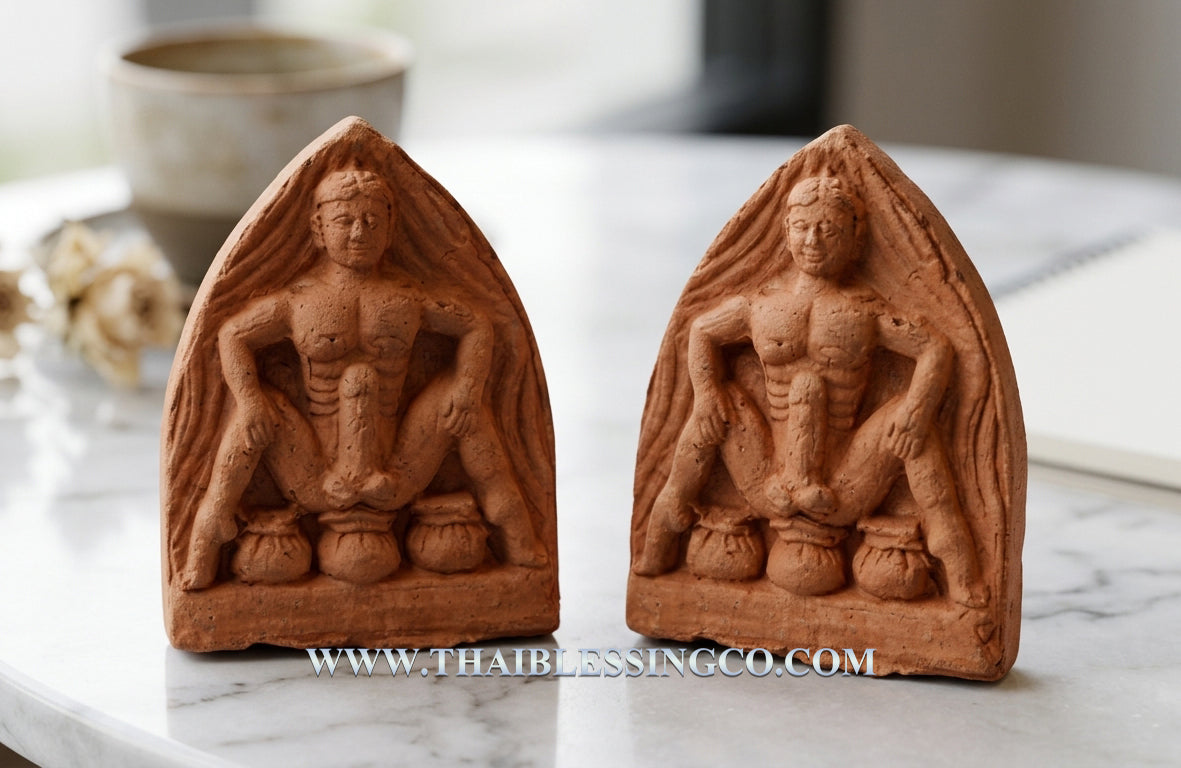 💖Divine Union Mae Per & Phor Ngat "Dual Attraction" Authentic Thai Love & Wealth-Attracting Talisman Crafted from Mystical Soils for Supreme Seduction, Social Influence, and Unstoppable Financial Success