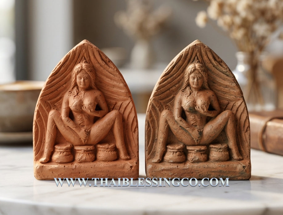 💖Divine Union Mae Per & Phor Ngat "Dual Attraction" Authentic Thai Love & Wealth-Attracting Talisman Crafted from Mystical Soils for Supreme Seduction, Social Influence, and Unstoppable Financial Success