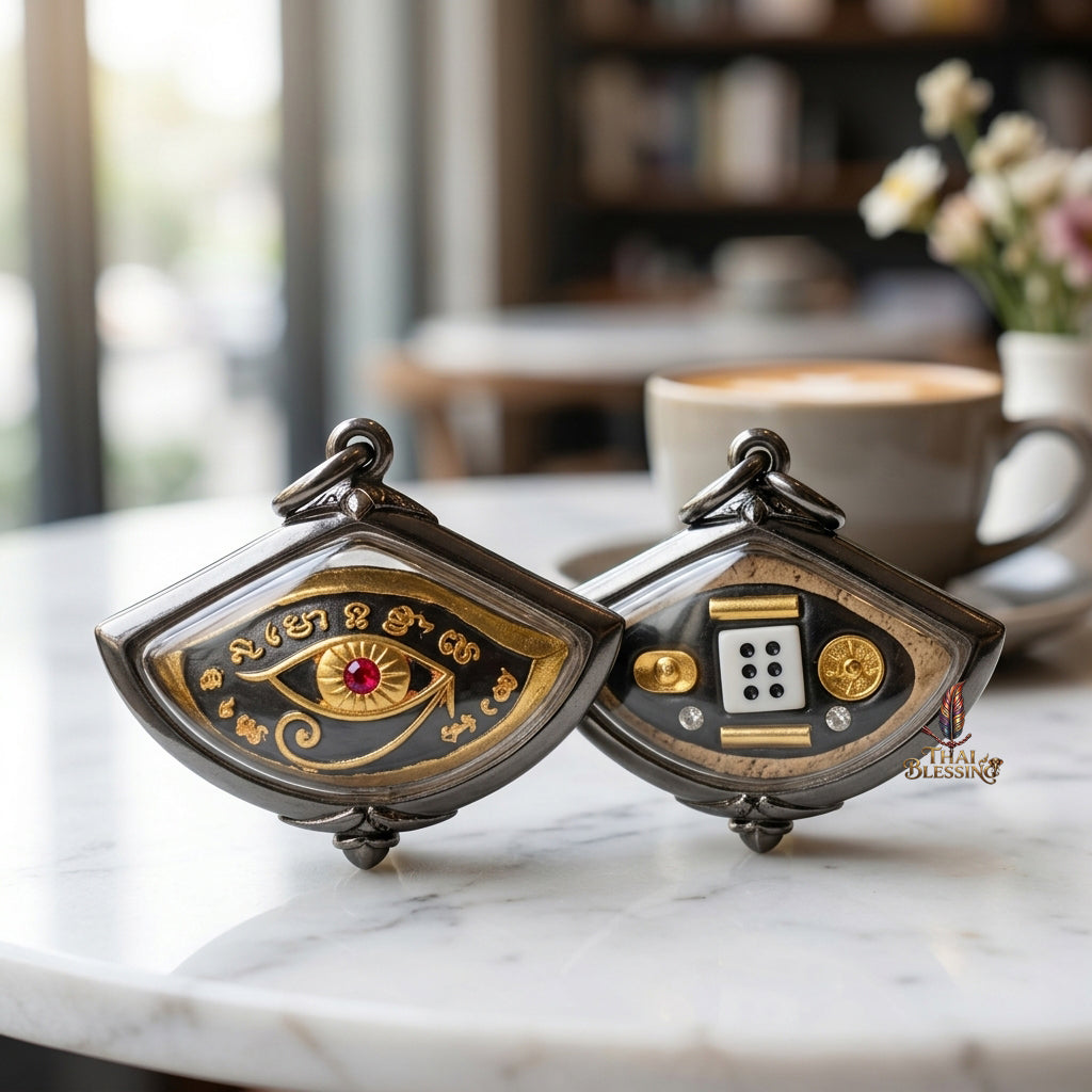 🔱 Duang Ta Thip Maha Wet – The Divine Eye of Infinite Vision & Fortune – Luang Pu Nen Kaew, Wat Udom Praison – The Ultimate Engine for Strategic Insight, Financial Dominance, and Unstoppable Attraction!
