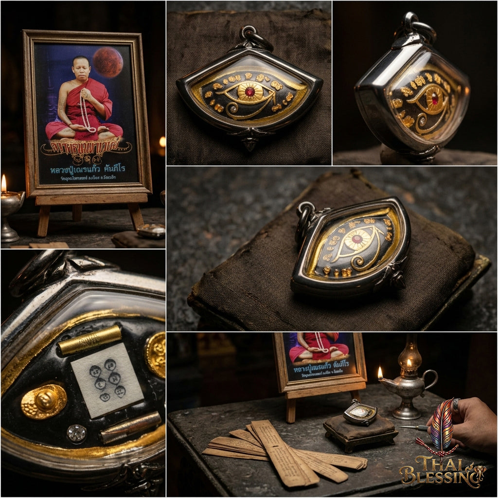 🔱 Duang Ta Thip Maha Wet – The Divine Eye of Infinite Vision & Fortune – Luang Pu Nen Kaew, Wat Udom Praison – The Ultimate Engine for Strategic Insight, Financial Dominance, and Unstoppable Attraction!