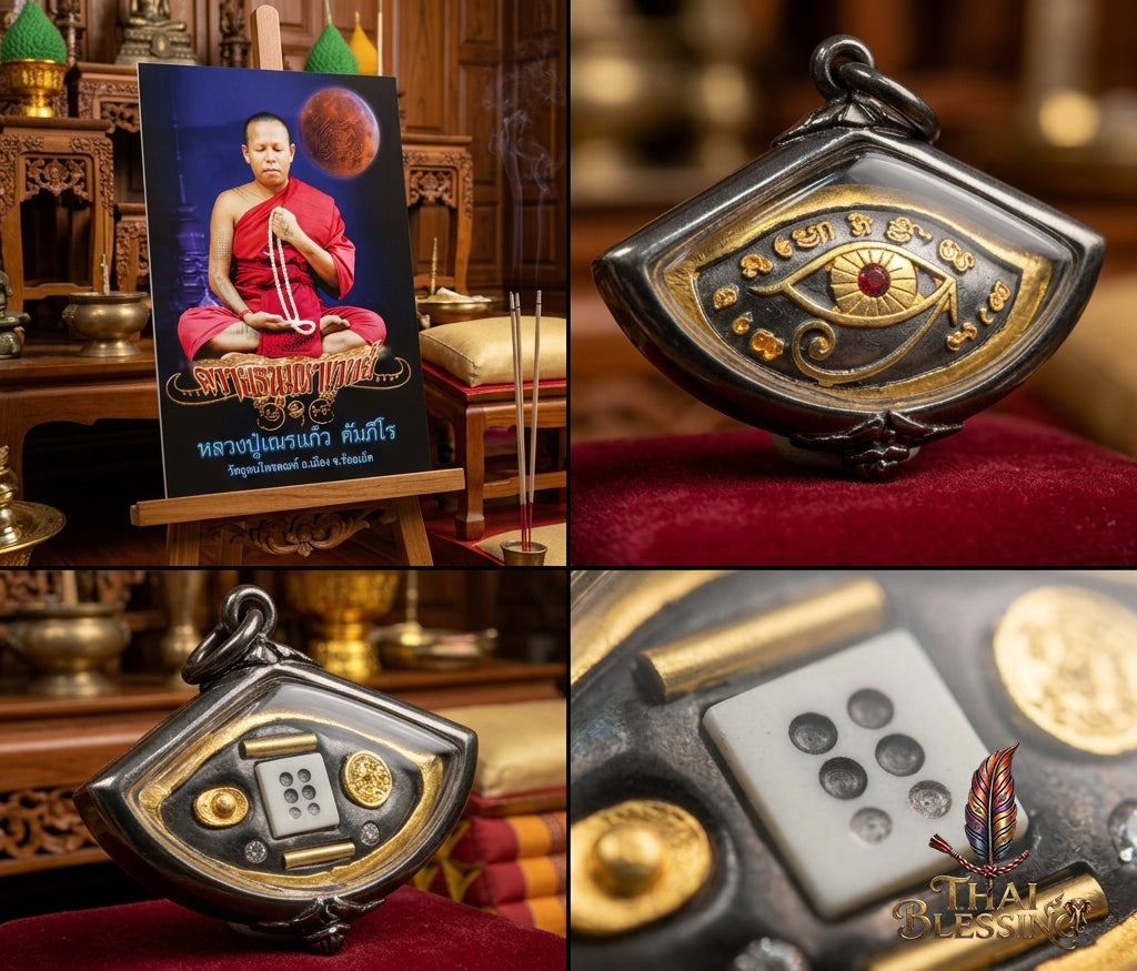 🔱 Duang Ta Thip Maha Wet – The Divine Eye of Infinite Vision & Fortune – Luang Pu Nen Kaew, Wat Udom Praison – The Ultimate Engine for Strategic Insight, Financial Dominance, and Unstoppable Attraction!