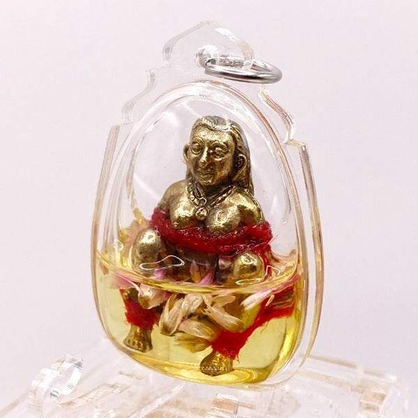 🤰 E-Poe "Dood Sap" (Wealth Sucking) Charm: Soaked in Nam Man Wan Dok Thong – Luang Phor Mian, Wat Chaniang Wanaram – Powerful Love & Money Attraction