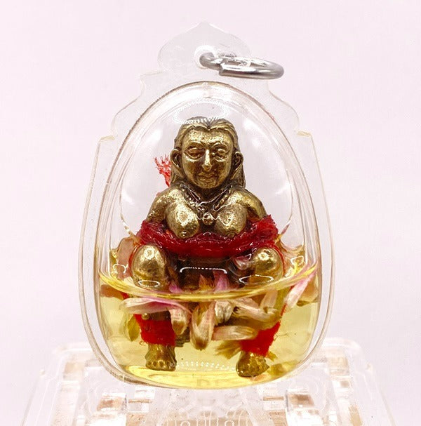 🤰 E-Poe "Dood Sap" (Wealth Sucking) Charm: Soaked in Nam Man Wan Dok Thong – Luang Phor Mian, Wat Chaniang Wanaram – Powerful Love & Money Attraction