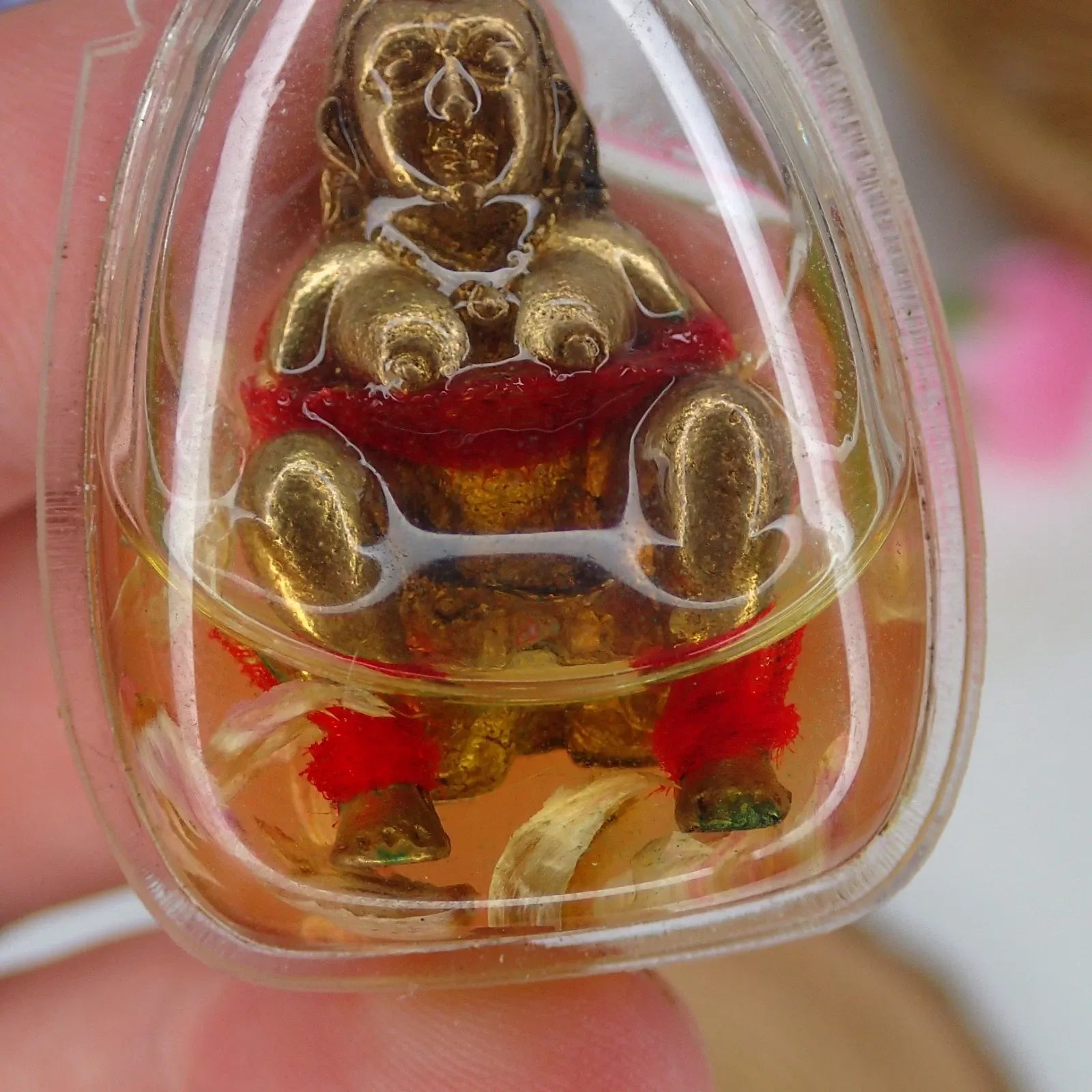 🤰 E-Poe "Dood Sap" (Wealth Sucking) Charm: Soaked in Nam Man Wan Dok Thong – Luang Phor Mian, Wat Chaniang Wanaram – Powerful Love & Money Attraction