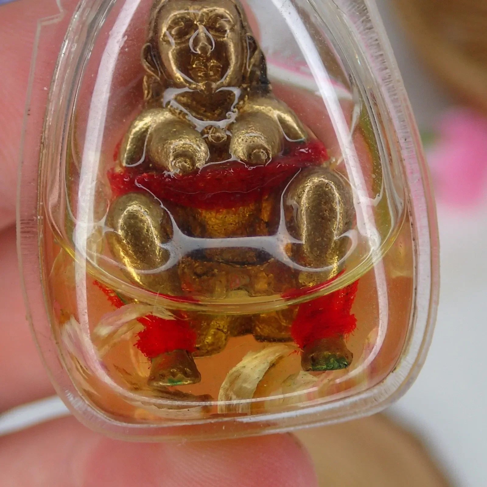 🤰 E-Poe "Dood Sap" (Wealth Sucking) Charm: Soaked in Nam Man Wan Dok Thong – Luang Phor Mian, Wat Chaniang Wanaram – Powerful Love & Money Attraction
