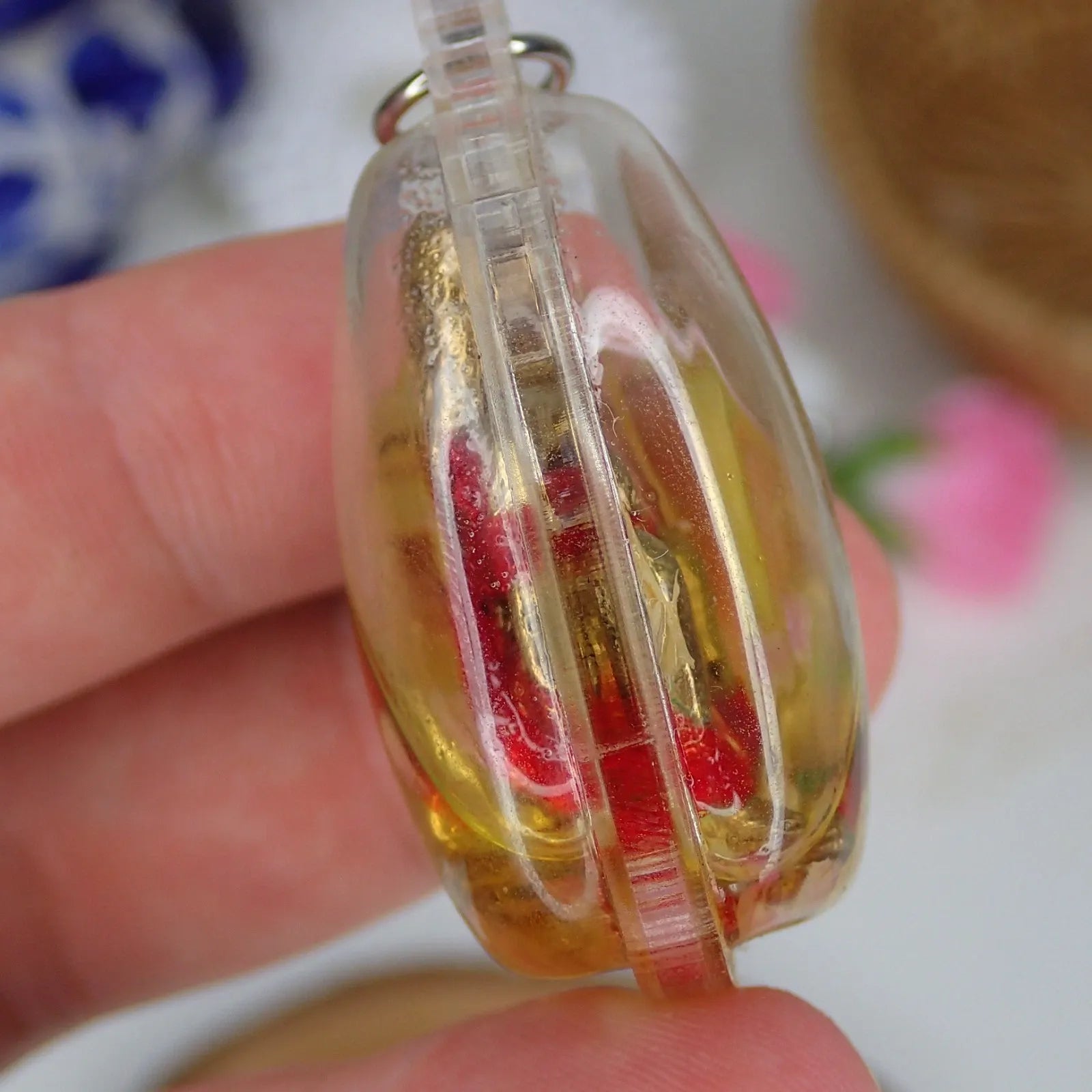 🤰 E-Poe "Dood Sap" (Wealth Sucking) Charm: Soaked in Nam Man Wan Dok Thong – Luang Phor Mian, Wat Chaniang Wanaram – Powerful Love & Money Attraction