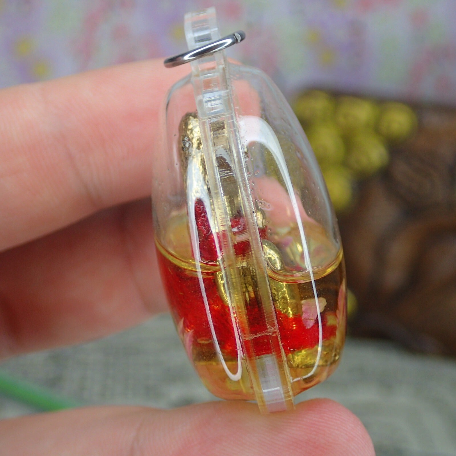 🤰 E-Poe "Dood Sap" (Wealth Sucking) Charm: Soaked in Nam Man Wan Dok Thong – Luang Phor Mian, Wat Chaniang Wanaram – Powerful Love & Money Attraction