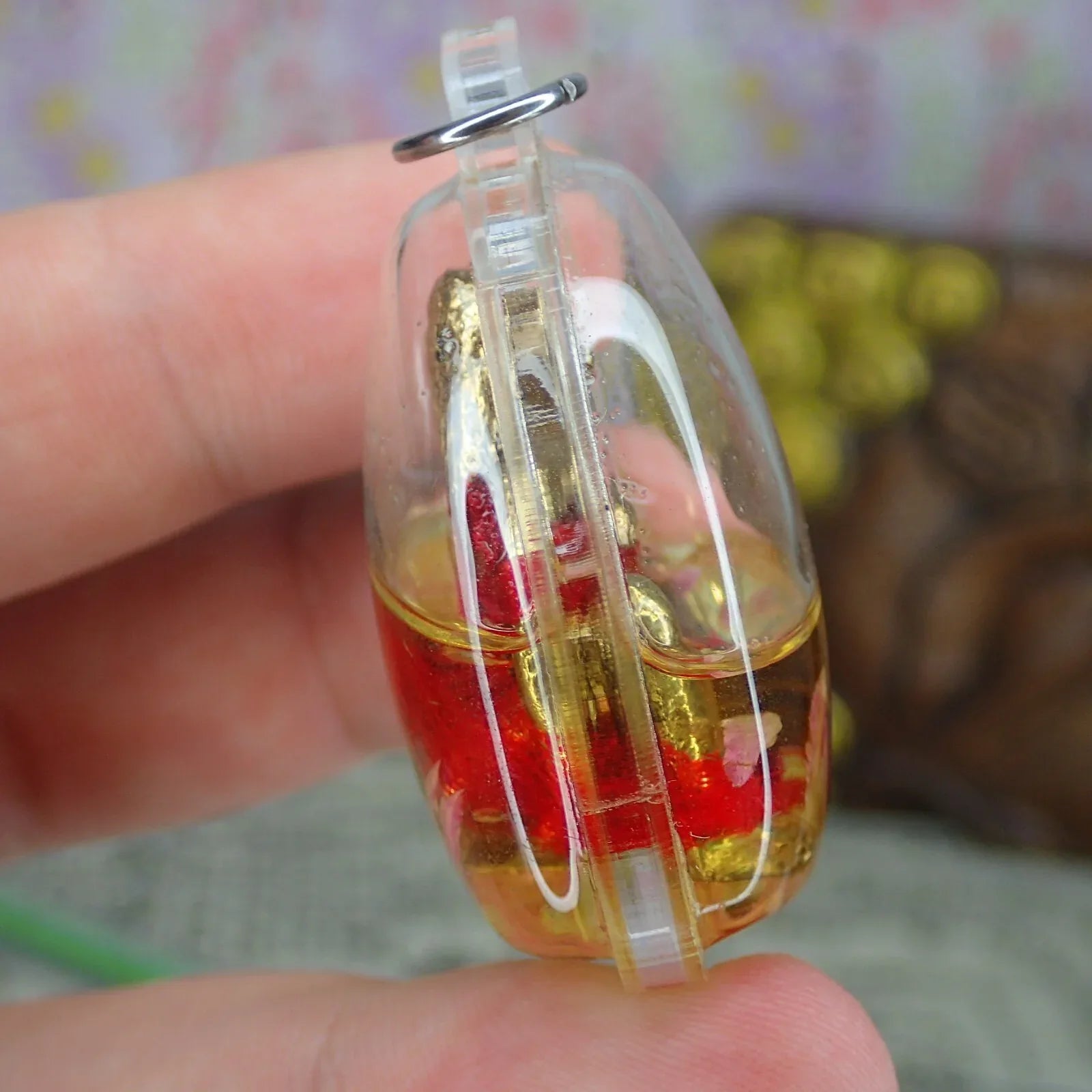 🤰 E-Poe "Dood Sap" (Wealth Sucking) Charm: Soaked in Nam Man Wan Dok Thong – Luang Phor Mian, Wat Chaniang Wanaram – Powerful Love & Money Attraction