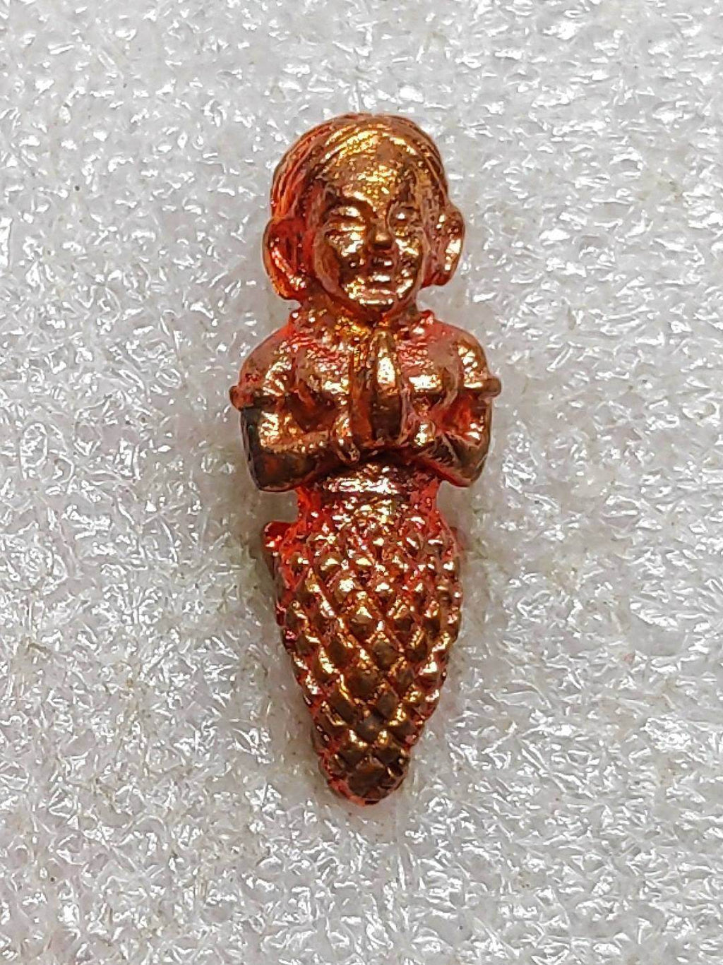 Enchanting Mermaid Talisman – 1st Edition 2019 Sacred Copper Amulet by Master Doi, Khao Or Lineage, Trang Province 第一代魅惑人魚符管 • 銅製 • 阿贊多（泰南喀佬派）開光加持 - Thai Blessing Co