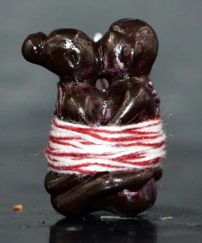 ✨ Enhance Your Love & Charm – Twin In Khu Amulet by Pho Pu Kru Noi Tan, Northern Thai Spiritual Artisan