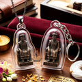 ✨🎲💰 Authentic Thai Amulet Yi Ko Hong - Imperial Speculative Asset Engine (2.9 cm), Luang Pu Khi 2010 Dark Bronze Wealth Regulator Waterproof Case