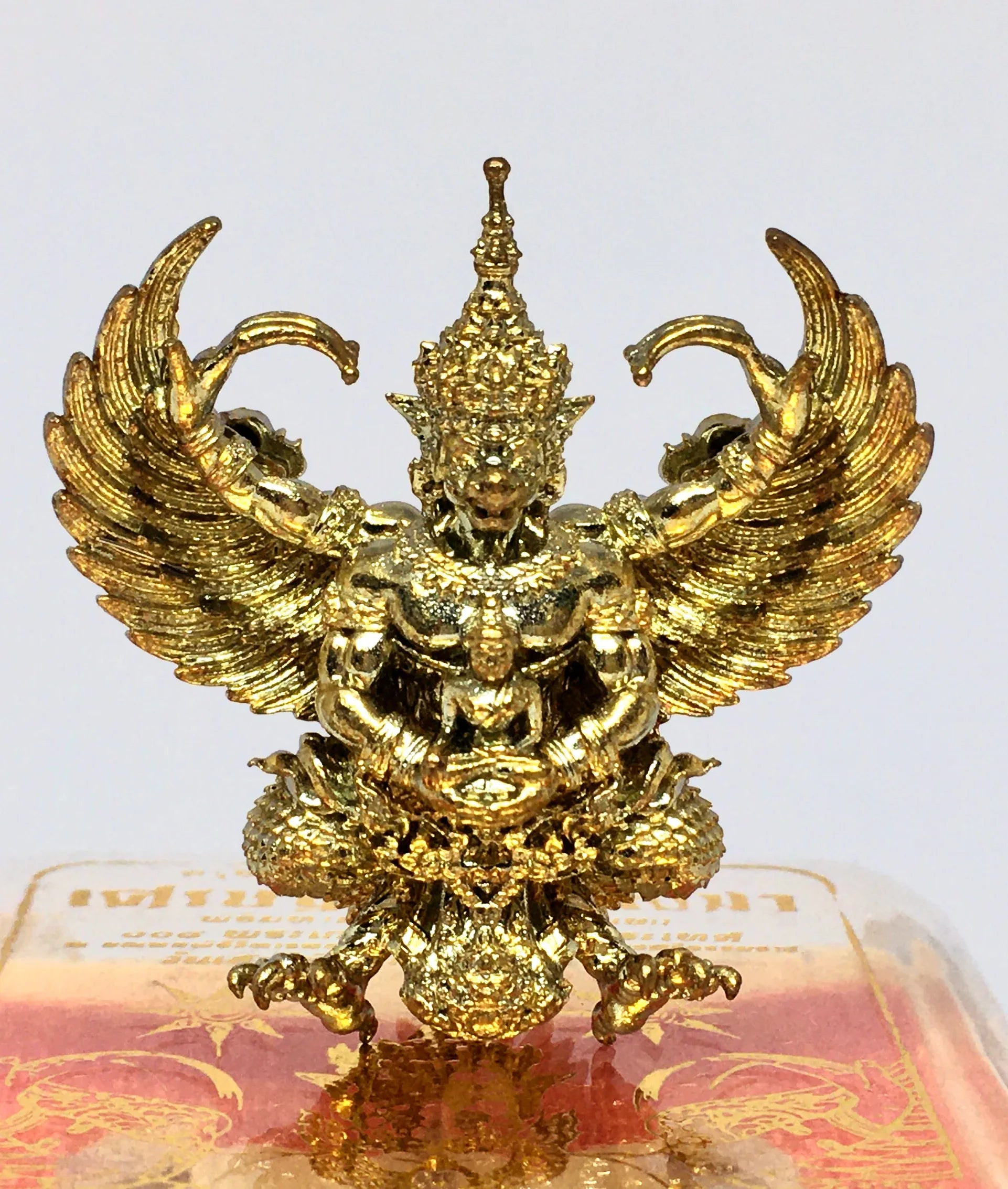 🪙 “Flowing‑Wealth Garuda Tycoon Crest – Large Prosperity & Protection Guardian from Wat Phra Mahathat, Ban Chiang Golden Alloy” Normal