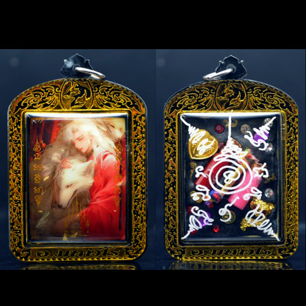 ✨ Fox Man Amulet Locket – Supreme Charm and Spiritual Protection by Phra Ajarn Amnat, Wat Maha Viro