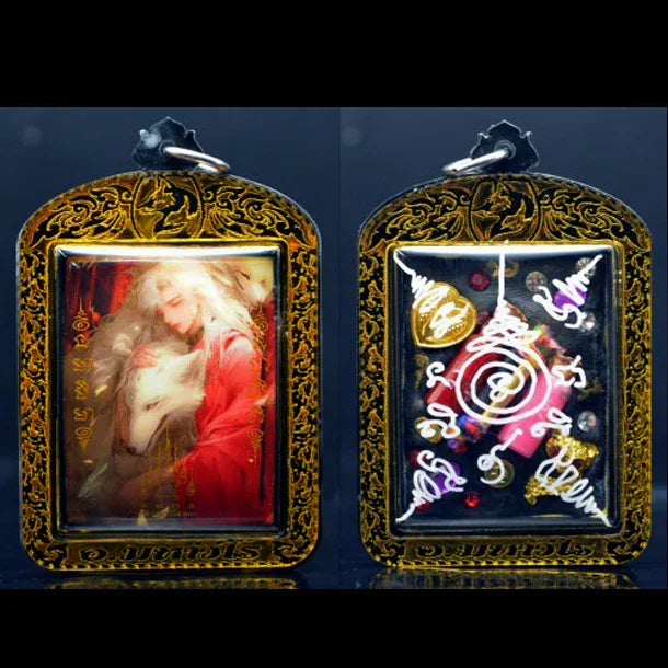 ✨ Fox Man Amulet Locket – Supreme Charm and Spiritual Protection by Phra Ajarn Amnat, Wat Maha Viro