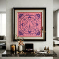 ✨👑 Sacred Srivijaya Sovereign Blessing Yantra Cloth - Achan Plian Hatya Non 2019 Legacy Scroll, Omnidirectional Wealth Attraction Shield, Premium Corporate Authority Spiritual Wall Art