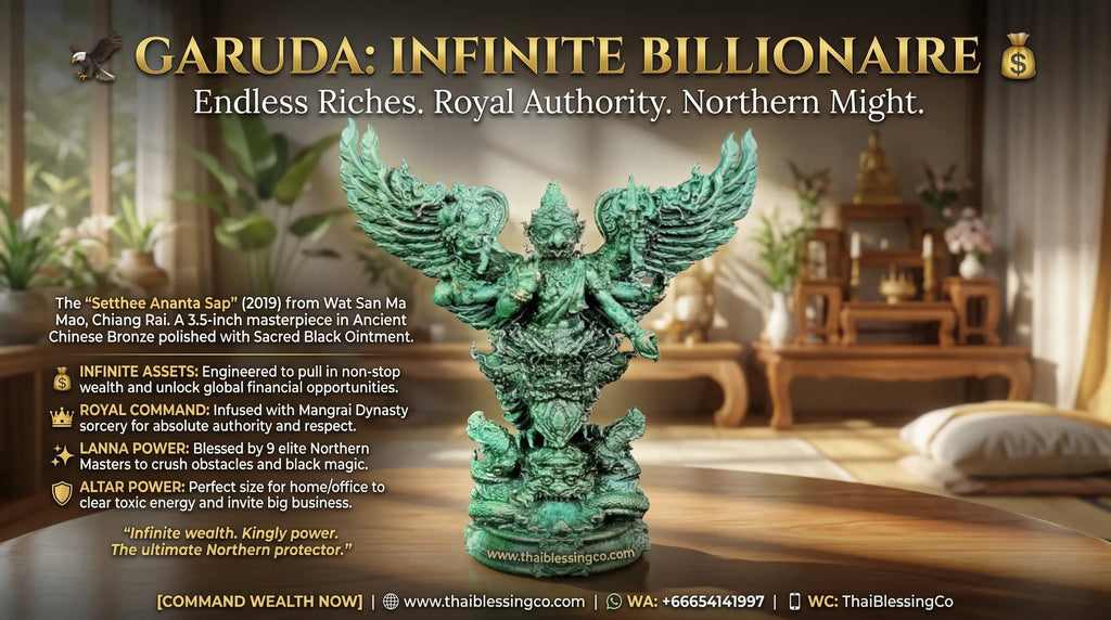 🦅 GARUDA: MANGRAI SASTRA 👑Command the Legacy of Kings: Align with the Infinite Wealth and Imperial Authority of the Lanna Garuda