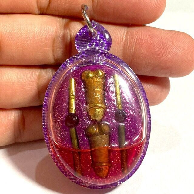 💜 The Primal Pulse of Desire: Sacred Gay Love Locket In Koo Sakot Gaam – The Ultimate "Chai Rak Chai" Attraction Magnet by Ajarn Ton Salakyan