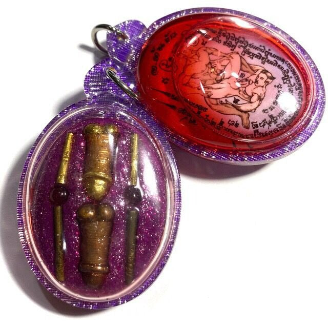 💜 The Primal Pulse of Desire: Sacred Gay Love Locket In Koo Sakot Gaam – The Ultimate "Chai Rak Chai" Attraction Magnet by Ajarn Ton Salakyan