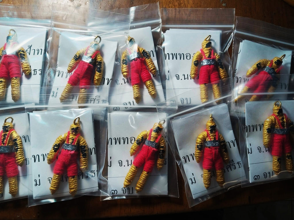 🗡️ Golden Deva Hoon Payont Wealth Guardian – Blessed by Luang Pu Im, Wat Thung Na Mai