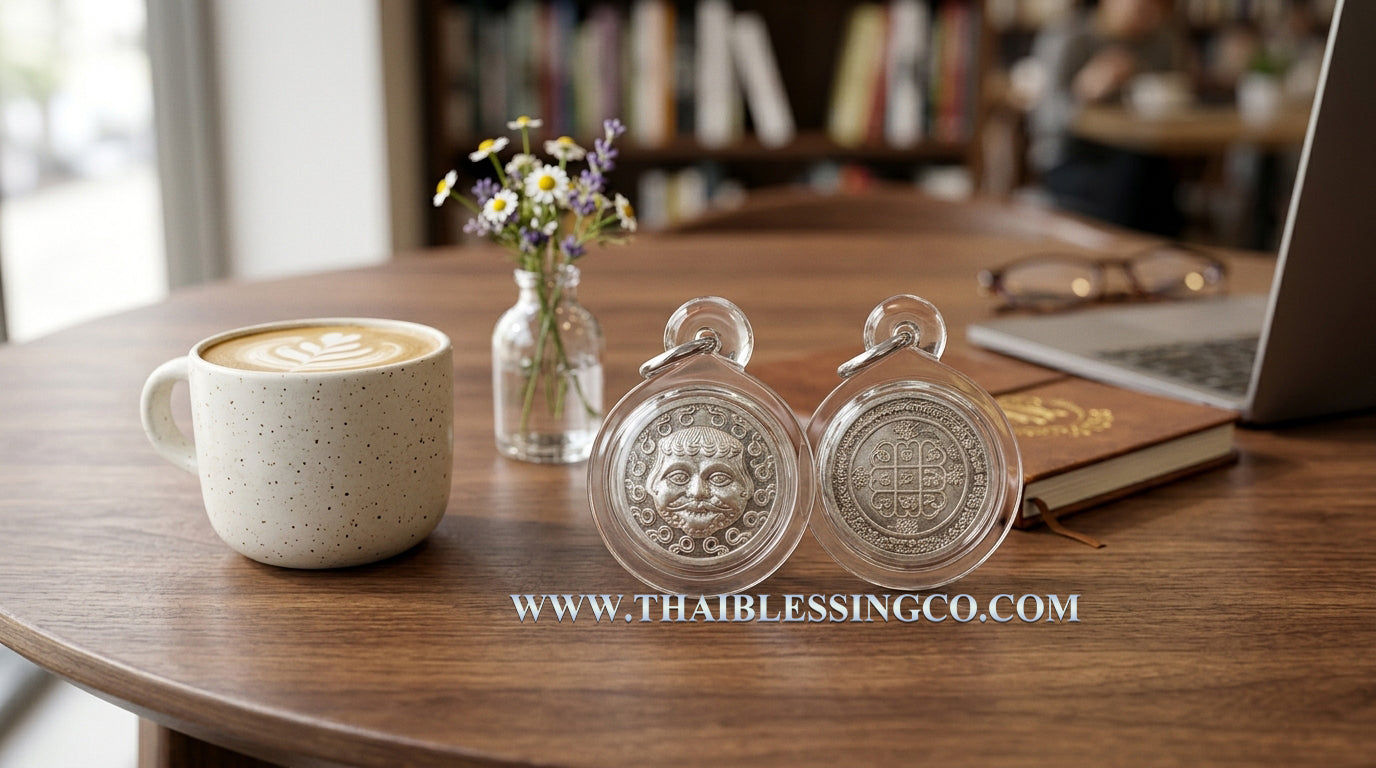 ✨ Sacred Gorgon Medusa "The Divine Gaze": 3rd Edition Mystical Copper & Silver Protection Coin – Consecrated by Grandmaster Arjan Kom (Suphanburi) for Absolute Defense Against Spirits, Demons, and Malicious Intent