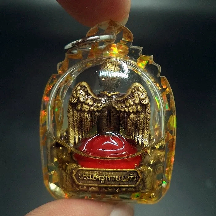 🌓 “Grandmaster Kai Kaeo” – Large Mystic Alloy Oil‑Sealed Amulet by Ajarn Nan Khong (Khongsak), Lanna Sorcery Lineage for Success, Protection & Hidden Fortune