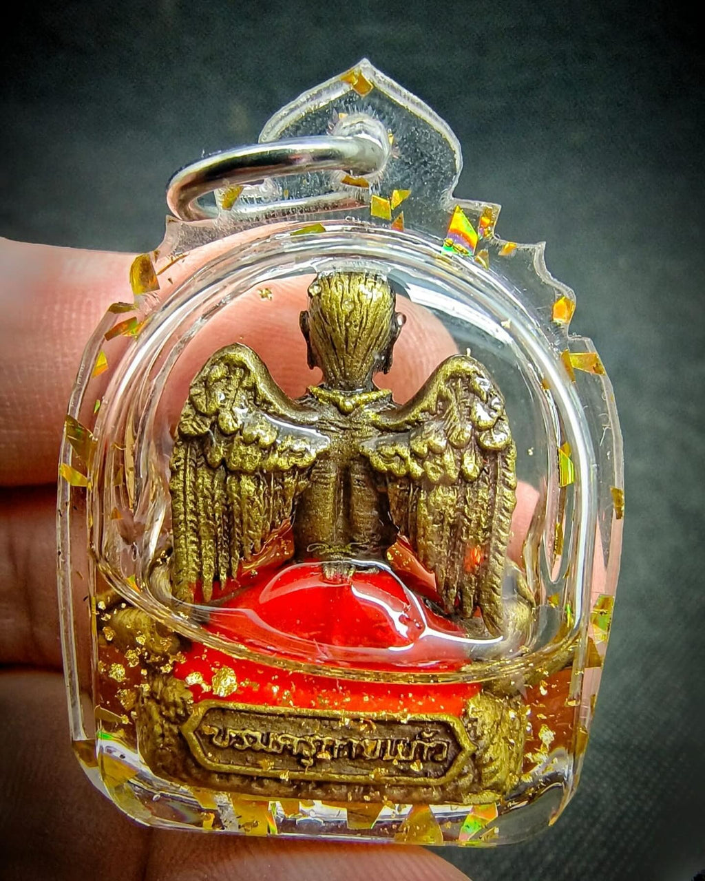 🌓 “Grandmaster Kai Kaeo” – Large Mystic Alloy Oil‑Sealed Amulet by Ajarn Nan Khong (Khongsak), Lanna Sorcery Lineage for Success, Protection & Hidden Fortune