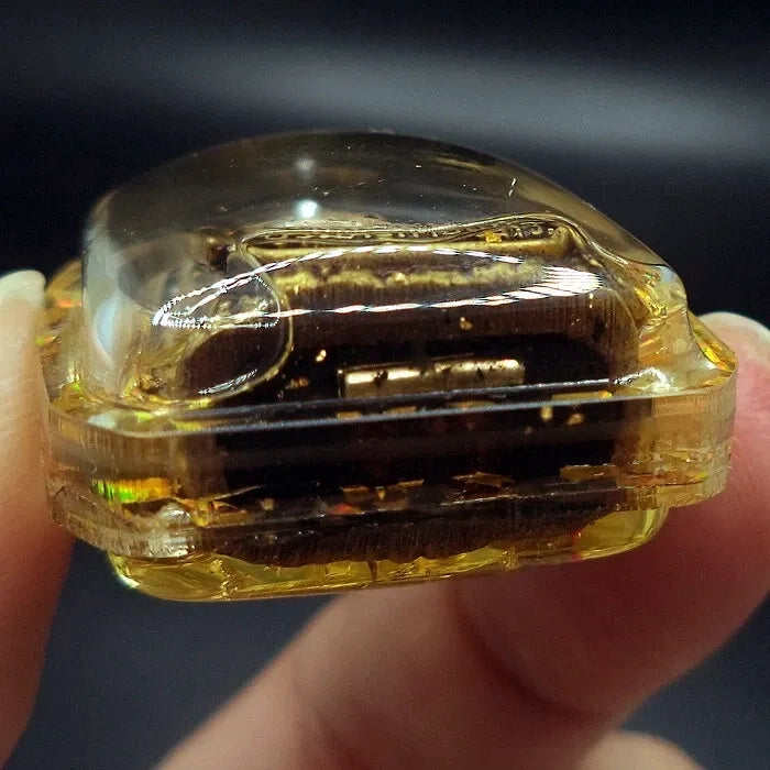 🌓 “Grandmaster Kai Kaeo” – Large Mystic Alloy Oil‑Sealed Amulet by Ajarn Nan Khong (Khongsak), Lanna Sorcery Lineage for Success, Protection & Hidden Fortune