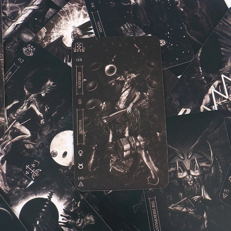 🌙 Goelia Tarot Deck – Mysterious 78 Cards for Spiritual Readings and Private Board Game Fun