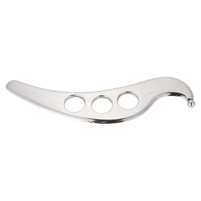 Stainless Steel Gua Sha Tool – Manual Scraping Massage Tool for Physical Therapy, Pain Relief, and Myofascial Release﻿