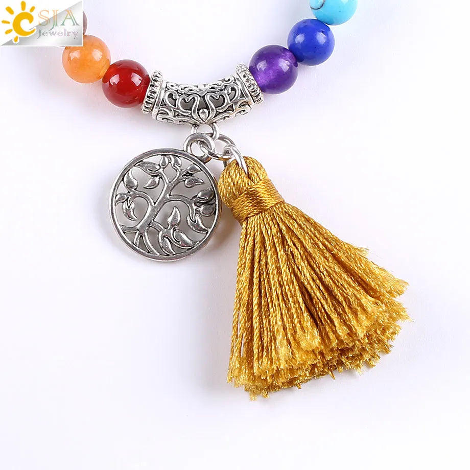 📿 108 Bead Rose Quartz & Tiger Eye Mala: 7 Chakra Healing Wrap Bracelet & Necklace – Heart Healing, Confidence & Meditation Prayer Beads