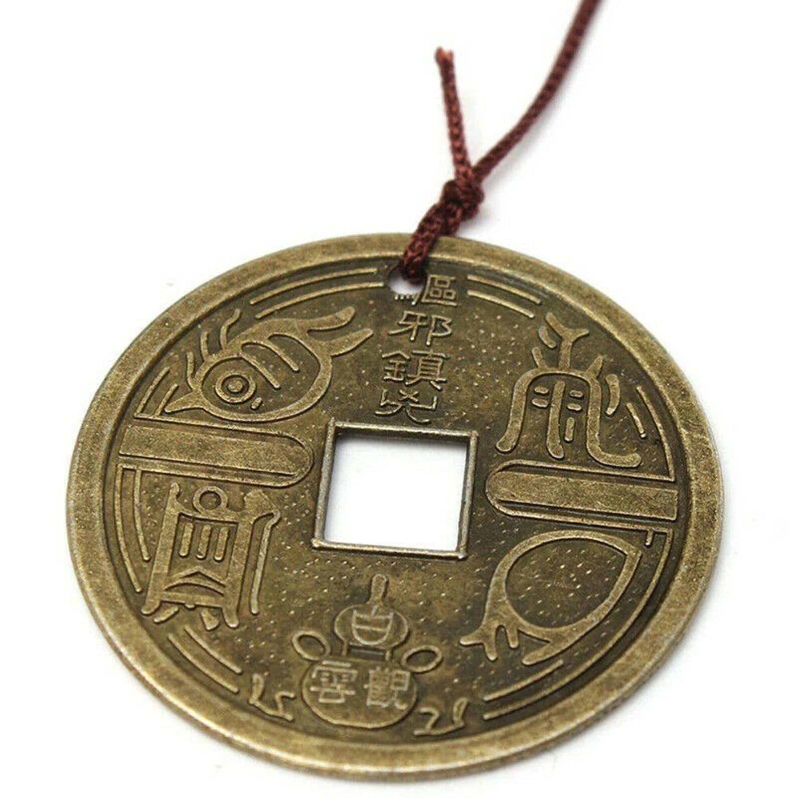 🔔 6 Copper Bells Outdoor Metal Wind Chimes – Garden & Yard Hanging Ornament Decor | Soothing Sound & Stylish Home Accent | Free Shipping