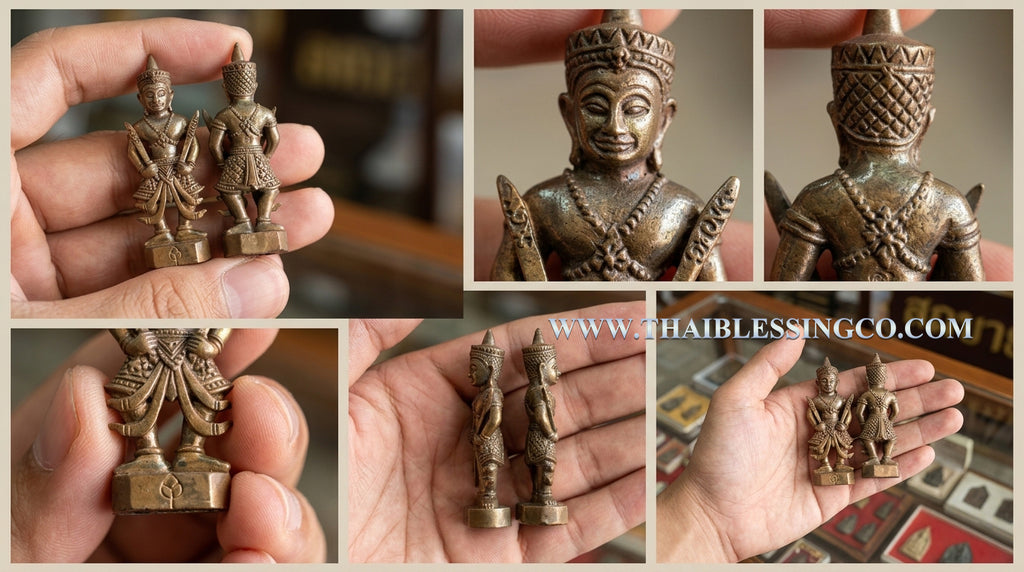✨ Imperial "Narayana Avatar" (Phra Narai Plaeng Roop): The Sovereign Shape-Shifter for Absolute Authority, Miracle Success, and Destiny Reversal by Luang Pu Maen (Legendary "Khrua Ta Saeng" & Wat Rakang Lineage Edition)