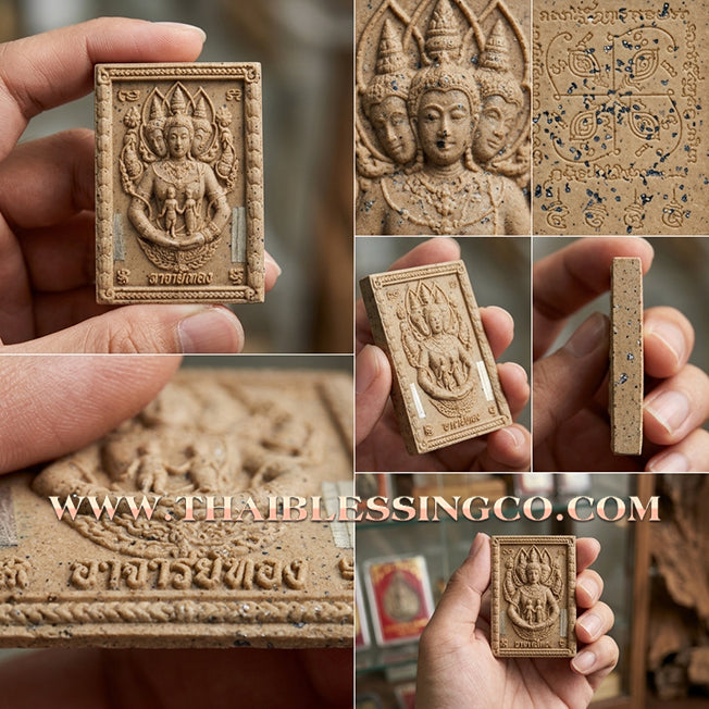 ✨ 💖 Divine Destiny: "Phrom Likhit" Sovereign Love Amulet by Arjan Tueang (Master of Seduction) – The Supreme Artifact of Soulmate Attraction & Relationship Harmony ✨ 💖
