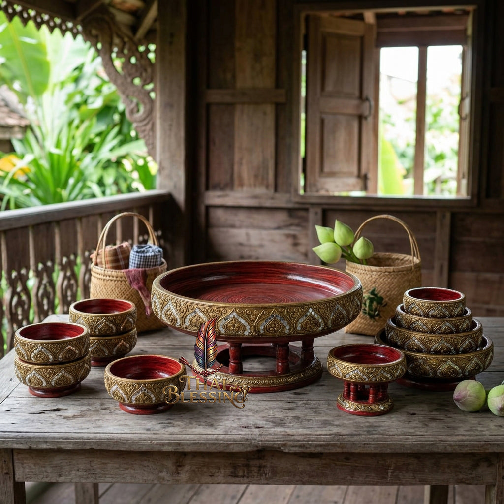 🔱 Handcrafted Traditional Borderless Lotus Wooden Tray Series – The Ultimate Regal Grounding Base for Deities, Sacred Artifacts & Premium Staging!