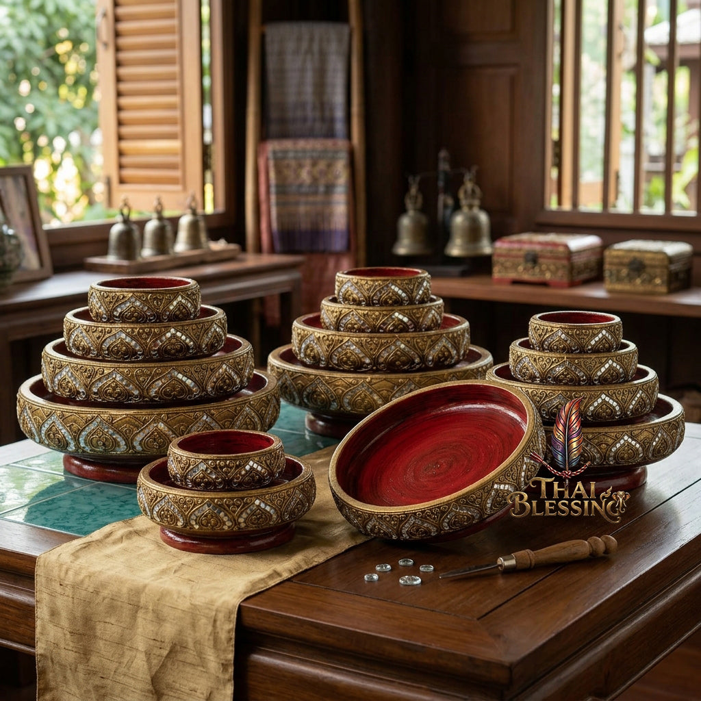 🔱 Handcrafted Traditional Borderless Lotus Wooden Tray Series – The Ultimate Regal Grounding Base for Deities, Sacred Artifacts & Premium Staging!