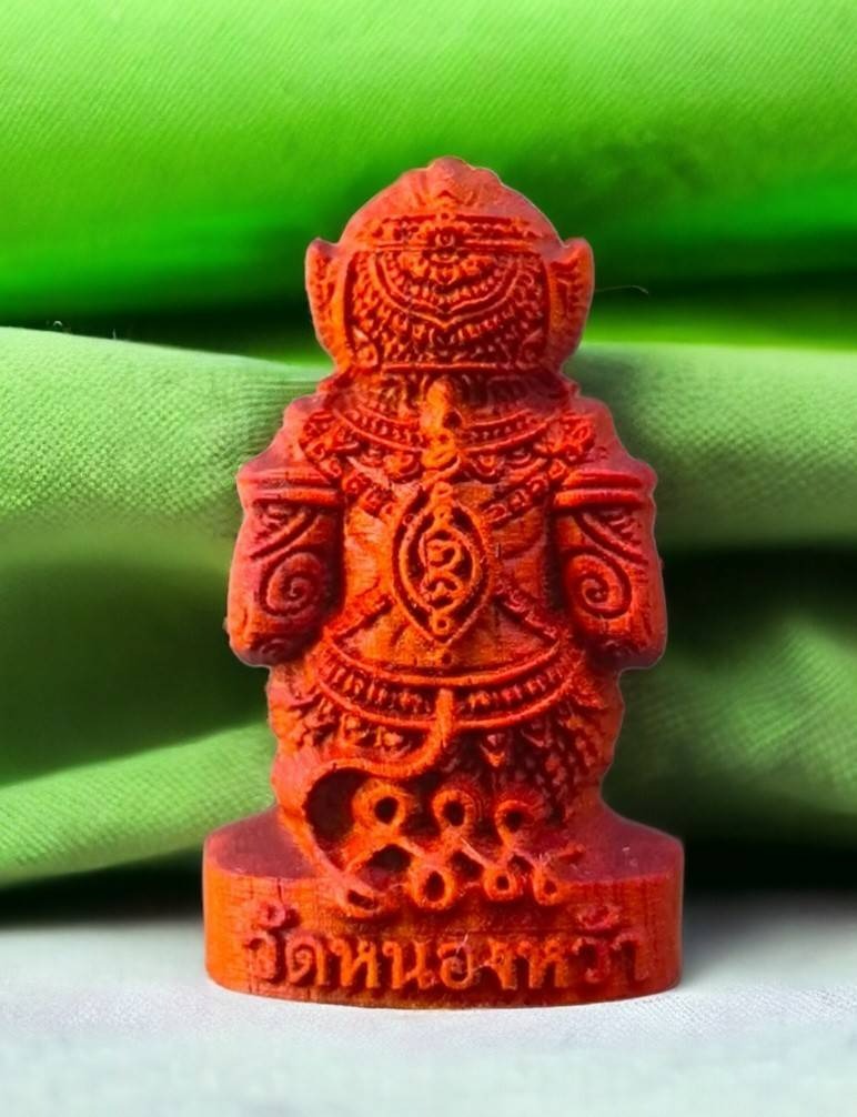 🪬Hanuman Maha Prap First Edition Amulet – Rosewood Soaked in Sacred Herbal Oil, Blessed by Luang Ta Sum, Wat Nong Wa (B.E. 2567)