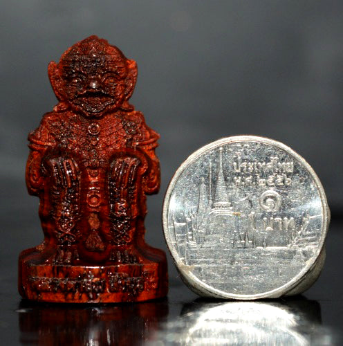 🪬Hanuman Maha Prap First Edition Amulet – Rosewood Soaked in Sacred Herbal Oil, Blessed by Luang Ta Sum, Wat Nong Wa (B.E. 2567)