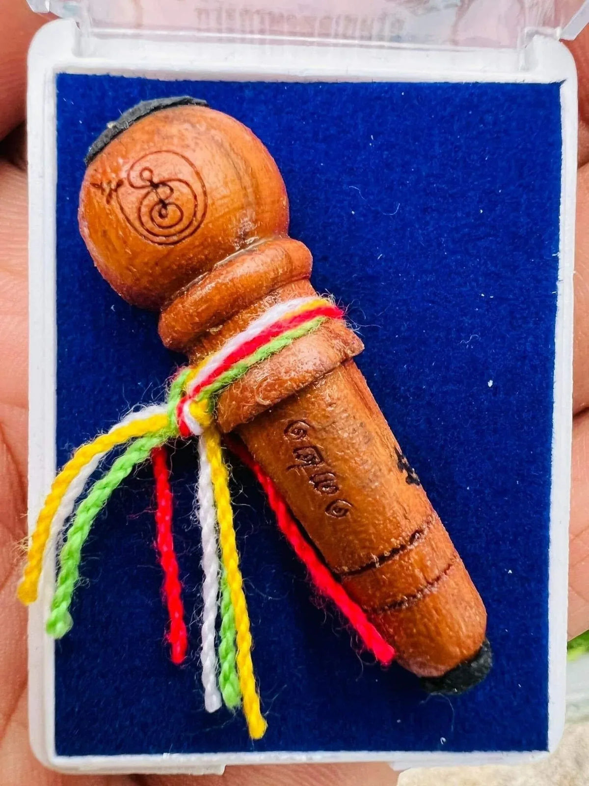 🌟 Harness Supreme Spiritual Protection, Blessings & Metaphysical Power with This Mai Khru Mongkhon Maha Wet Authentic Thai Wood Amulet