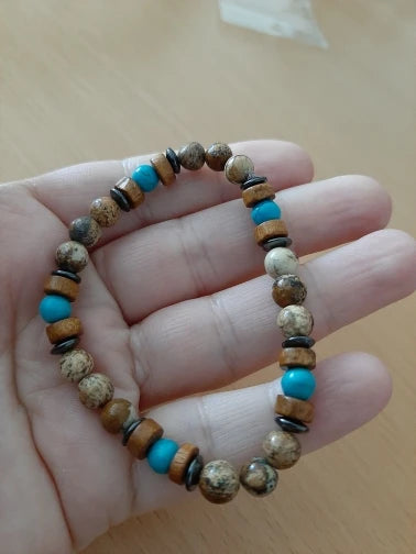 ✨ Men’s Cross Religious Bracelet – Classic Christian Jewelry for Men – Symbol of Faith and Strength A15