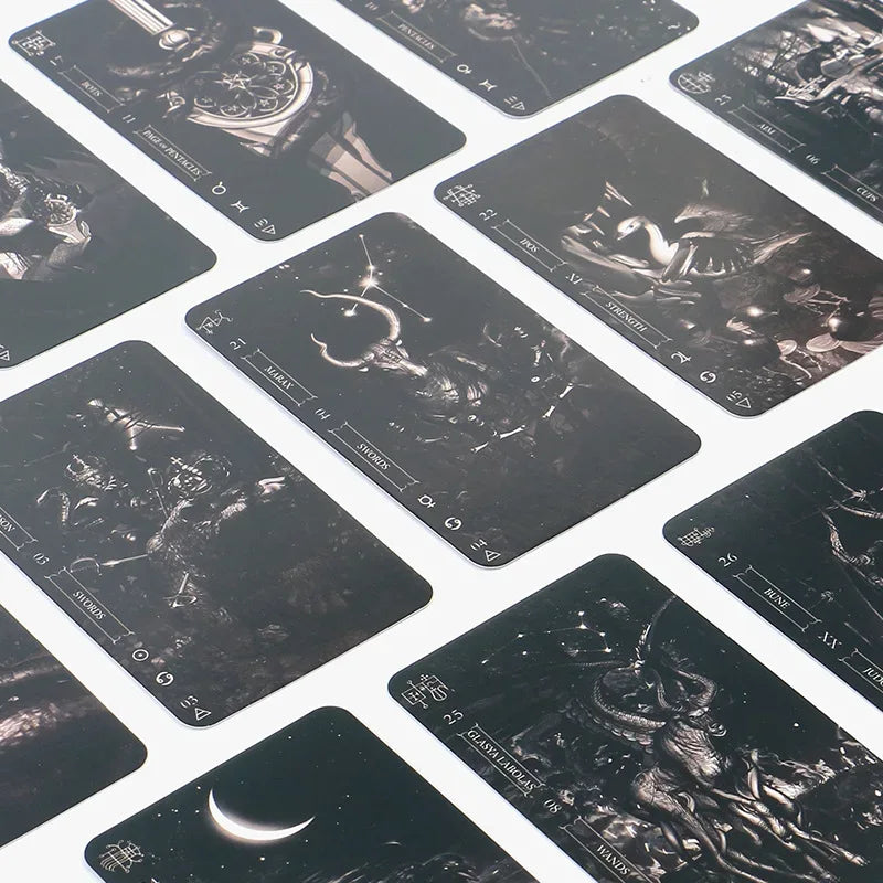 🌙 Goelia Tarot Deck – Mysterious 78 Cards for Spiritual Readings and Private Board Game Fun
