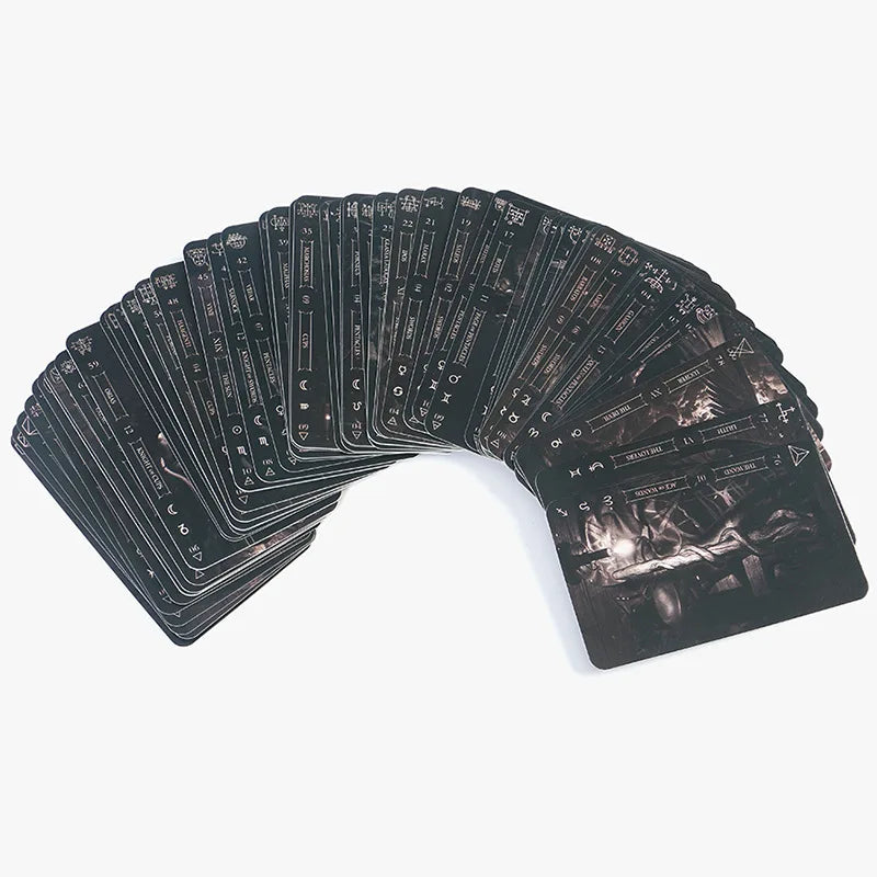 🌙 Goelia Tarot Deck – Mysterious 78 Cards for Spiritual Readings and Private Board Game Fun