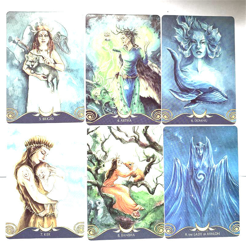 🌸 The Goddess Temple Oracle Cards Deck – 45 Cards | English Version | Guidebook Included | Tarot & Oracle Board Game | Family-Friendly Spiritual Tool