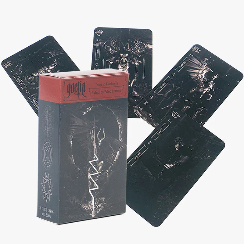 🌙 Goelia Tarot Deck – Mysterious 78 Cards for Spiritual Readings and Private Board Game Fun