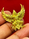 🪙 “Heart of the Tycoon Garuda” – 2.7 cm Mini Pancha‑Loha Wealth‑Birthing Garuda from Wat Kruttharam (Numbered & Multi‑Master Consecrated)