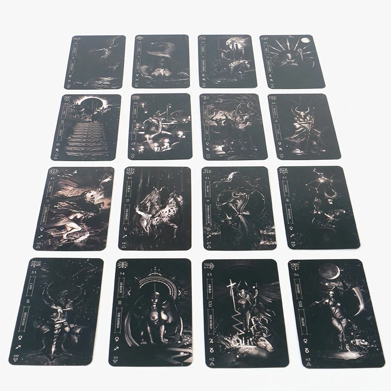 🌙 Goelia Tarot Deck – Mysterious 78 Cards for Spiritual Readings and Private Board Game Fun