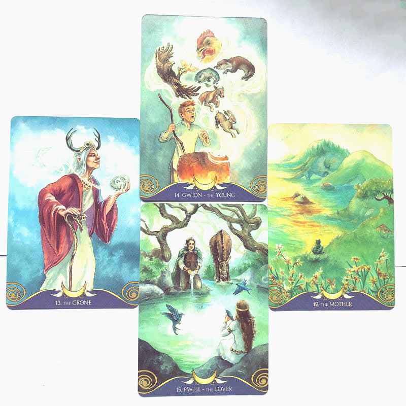 🌸 The Goddess Temple Oracle Cards Deck – 45 Cards | English Version | Guidebook Included | Tarot & Oracle Board Game | Family-Friendly Spiritual Tool