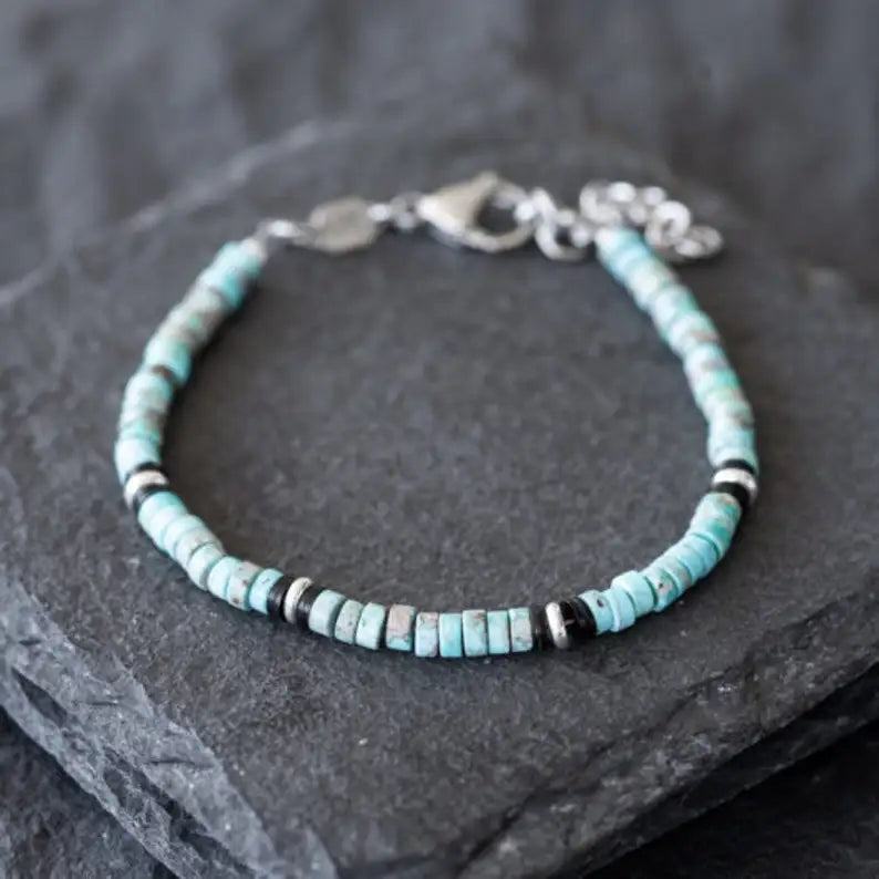 ✨ Men’s Cross Religious Bracelet – Classic Christian Jewelry for Men – Symbol of Faith and Strength A8