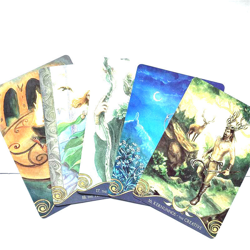 🌸 The Goddess Temple Oracle Cards Deck – 45 Cards | English Version | Guidebook Included | Tarot & Oracle Board Game | Family-Friendly Spiritual Tool