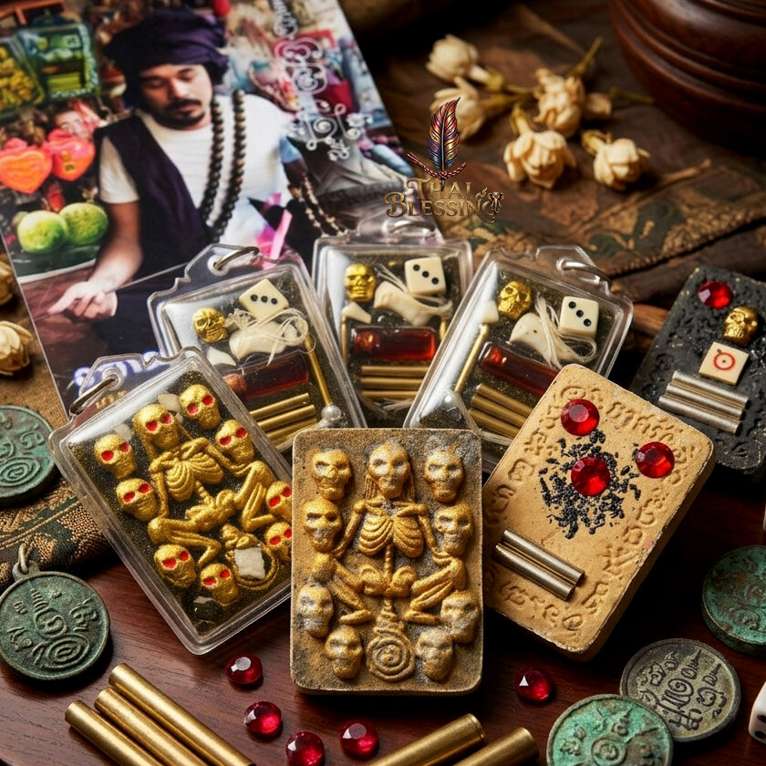 🔱 Hong Phrai Pan Thong (White Botanical &amp; Cemetery Soil Edition): The Sovereign Phantom Sentinel &amp; Ultimate Mercy Trust Engine The Elite High-Vibration Artifact for Corporate Favor, Luxury Trade Victory Total Shielding!
